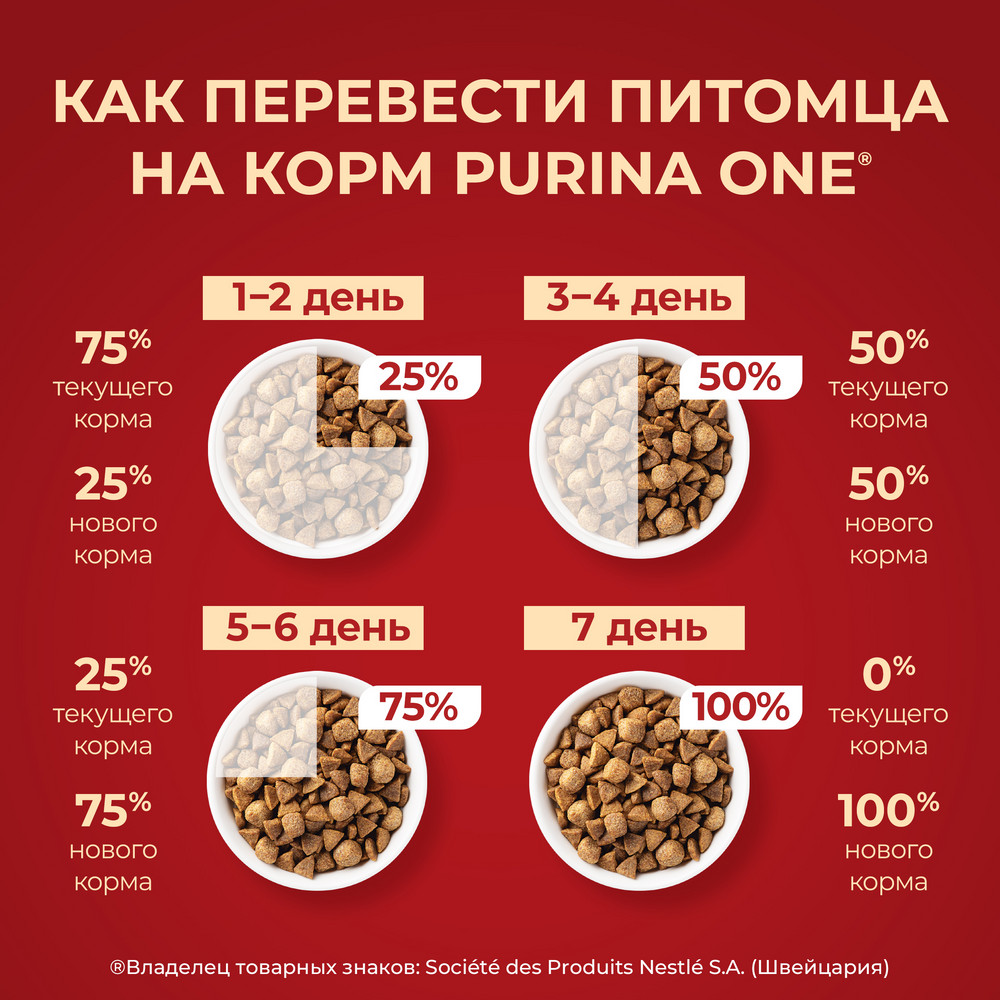 Сухой корм Purina ONE® МИНИ < полнорационный для взрослых собак мелких и карликовых пород, с высоким содержанием говядины и с рисом - фото 10