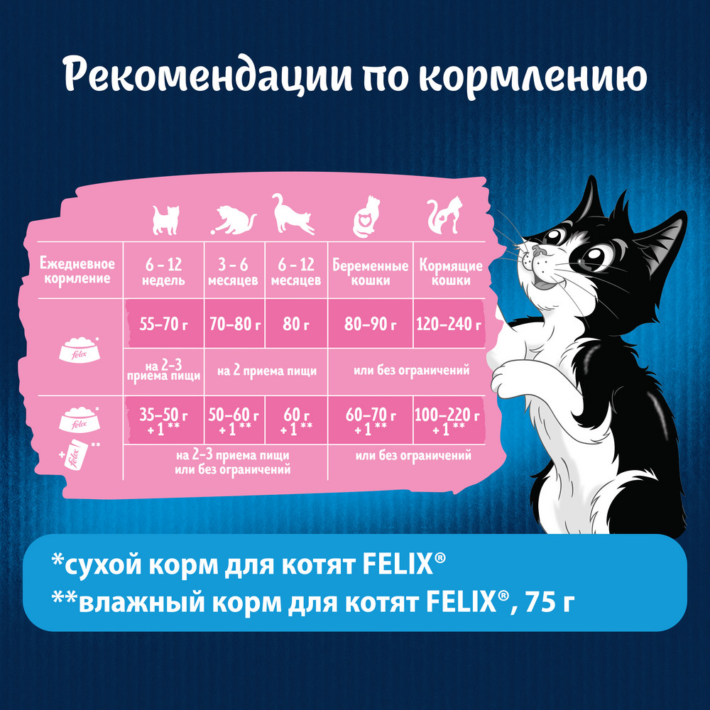 Сухой корм Purina ONE® полнорационный для котят, с высоким содержанием курицы - фото 9