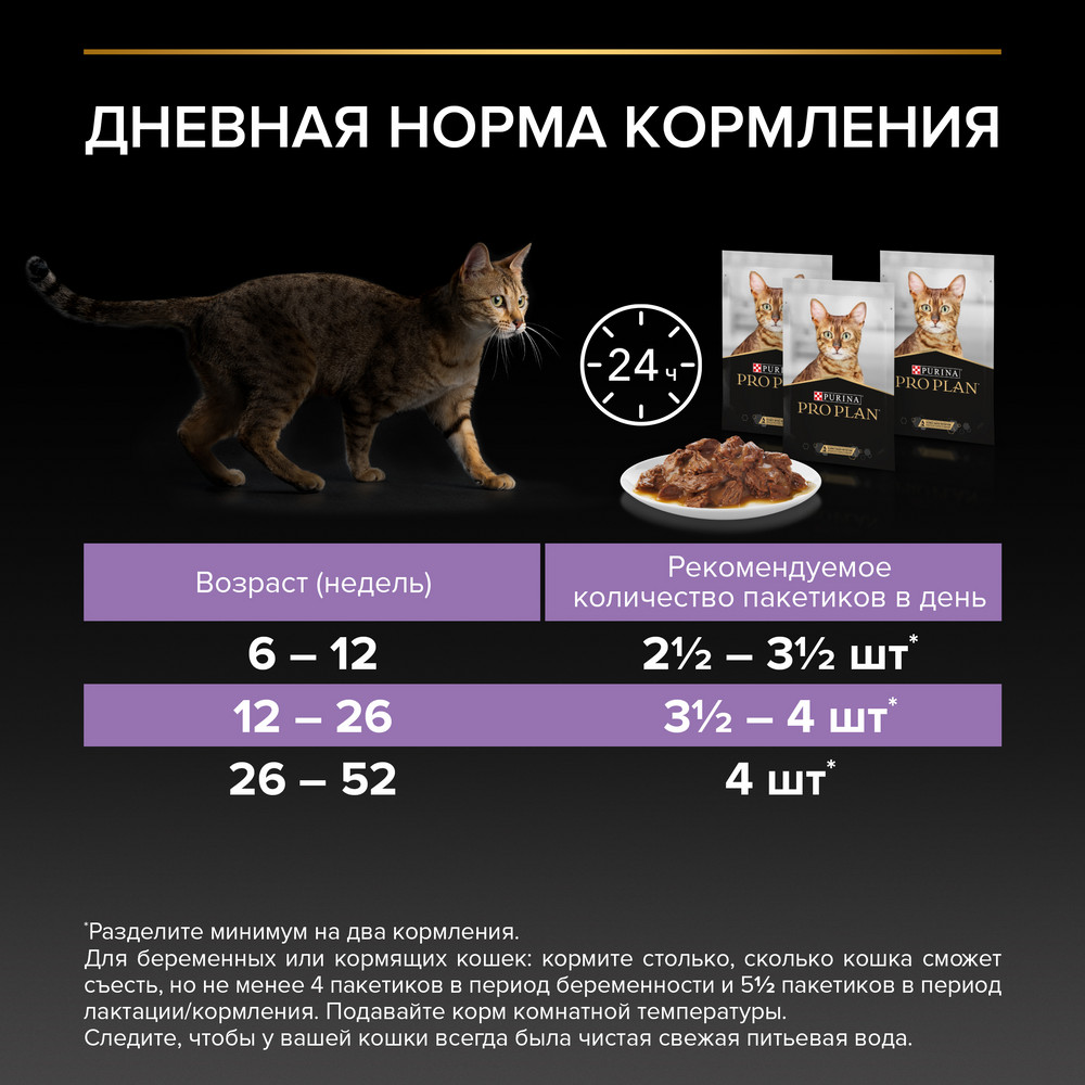 Влажный корм PRO PLAN® Nutri Savour для котят, с говядиной в соусе - фото 10