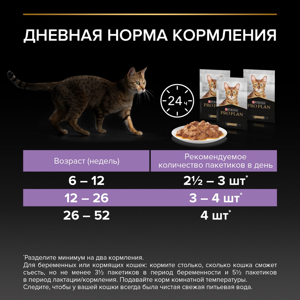 Влажный корм PRO PLAN® Nutri Savour для котят, с индейкой в соусе - фото 10