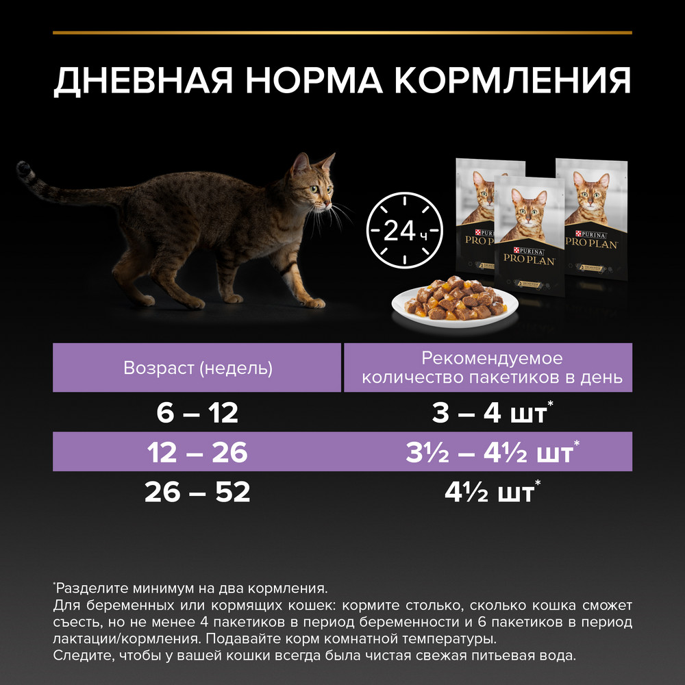 Влажный корм PRO PLAN® Nutri Savour для котят, кусочки с курицей в желе - фото 10