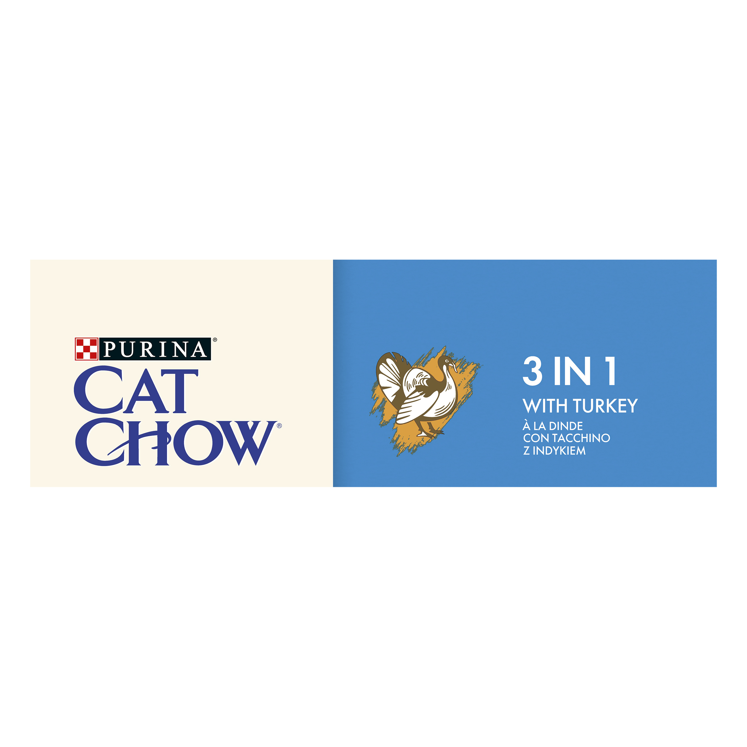 Purina® CAT CHOW® (Пурина Кэт Чау) 3 в 1 с индейкой - фото 2