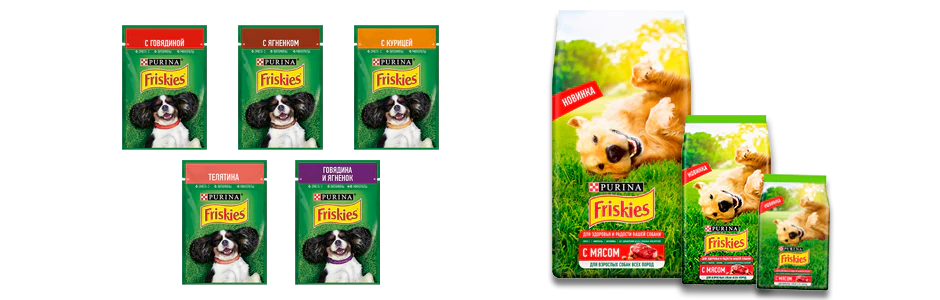 Purina Friskies ит азықтары