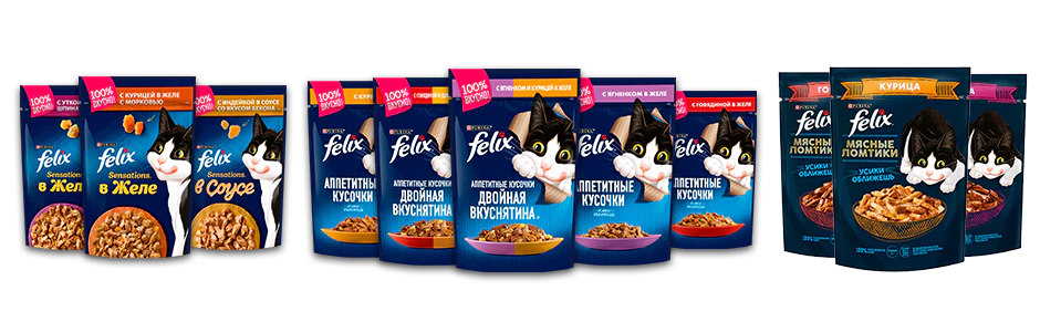  Корм для кошек Felix®