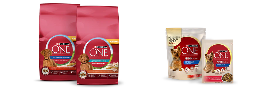  Корм для собак Purina ONE