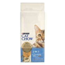 Purina® CAT CHOW® (Пурина Кэт Чау) 3 в 1 с индейкой