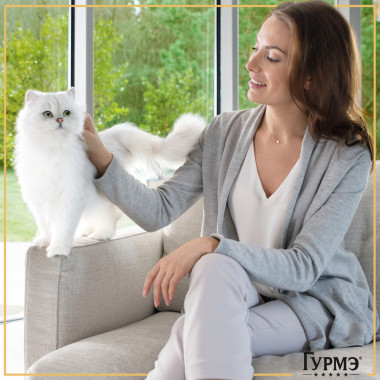 Влажный корм Гурмэ Натуральные рецепты для кошек, тушеная говядина с томатами 75 г