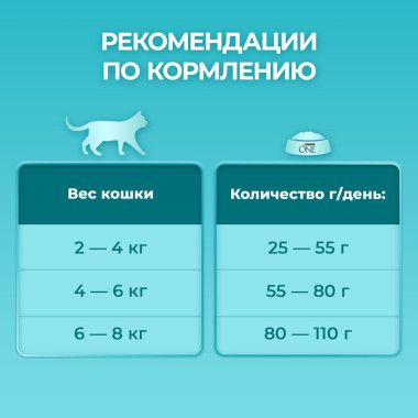 Сухой корм Purina ONE® полнорационный для взрослых кошек, живущих в домашних условиях, с высоким содержанием индейки