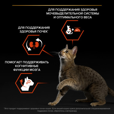 Сухой корм PRO PLAN® для взрослых стерилизованных кошек и кастрированных котов, для поддержания органов чувств, с высоким сод