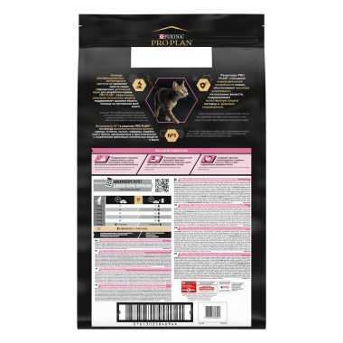 Сухой корм Pro Plan для взрослых кошек с чувствительным пищеварением или с особыми предпочтениями в еде, с высоким содержание