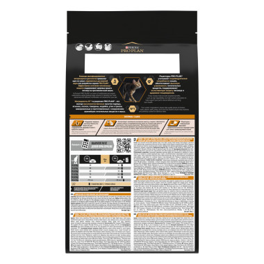 Сухой корм PRO PLAN® для здоровья шерсти и кожи взрослых кошек, с высоким содержанием лосося