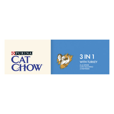 Purina® CAT CHOW® (Пурина Кэт Чау) 3 в 1 с индейкой - фото 2
